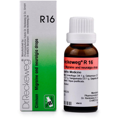 Dr. Reckeweg R16 (Cimisan) Migrane And Neuralgia