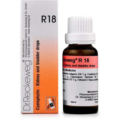 Dr. Reckeweg R18 (Cystophylin) Kideny And Bladder Drops