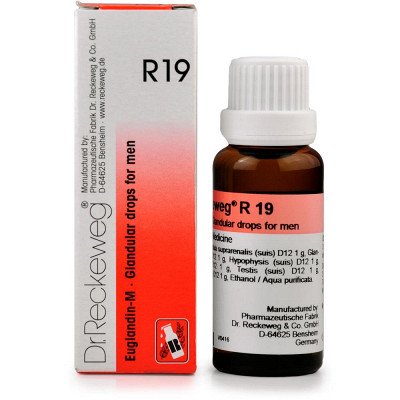 Dr. Reckeweg R19 (Euglandin-M) Glandular Drops For Mens