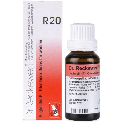 Dr. Reckeweg R20 (Euglandin-F) Glandula Drops For Women