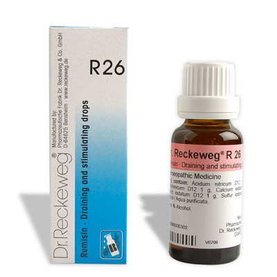 Dr. Reckeweg R26 (Remisin) Draining And Stimulanting Drops
