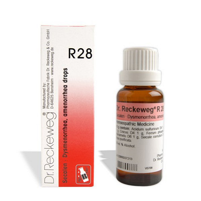 Dr. Reckeweg R28 (Secalen) Dysmenorrhea, Amenorrhea Drops