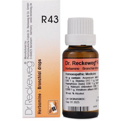 Dr. Reckeweg R43 (Herbamine) Bronchial Drops