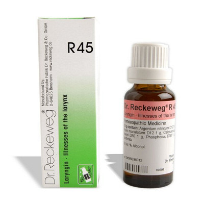 Dr. Reckeweg R45 (Laryngin) Illness Of The Larynx