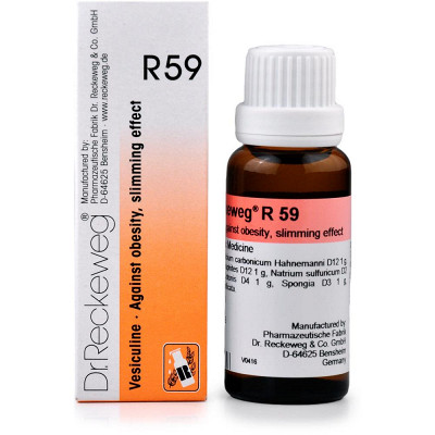  Dr. Reckeweg R59 (Vesiculine) Against Obesity, Slimming effect