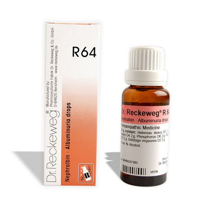 Dr. Reckeweg R64 (Nephralbin) Albuminuria Drops