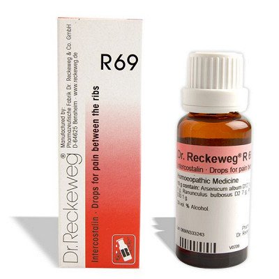 Dr. Reckeweg R69 (Intercostalin) Drops For Pain Between The Ribs