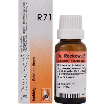 Dr. Reckeweg R71 (Ischialgin) Sciatica Drops