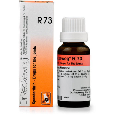 Dr. Reckeweg R73 (Spondarthrin) Drops For The Joints