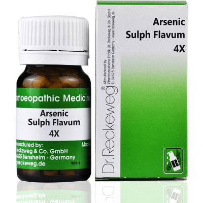 Dr. Reckeweg Arsenic Sulphuratum Flavum 4X (20g)