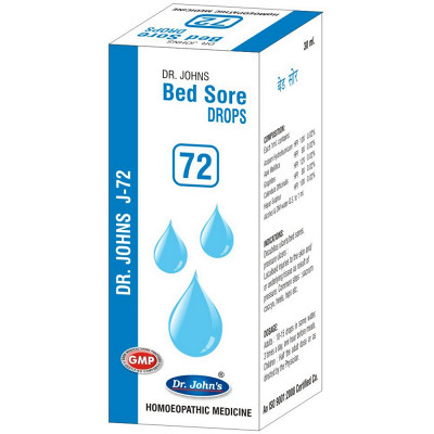 Dr John J 72 Bed Sore Drops (30ml)
