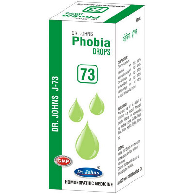 Dr John J 73 Phobia Drops (30ml)