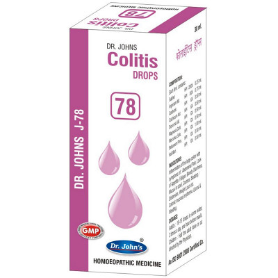 Dr John J 78 Colitis Drops (30ml)