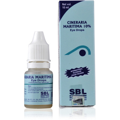 SBL Cineraria Maritima (10%) Eye Drops (10ml)