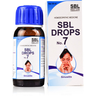 SBL Drops No 7 Sinus (30ml)