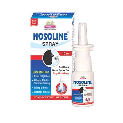 Wheezal NOSOLINE SPRAY (10ml)