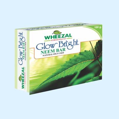 Wheezal Glow Bright Neem Bar (75gm)