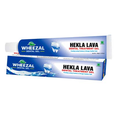 Wheezal Hekla Lava Dental Treatment Gel (100gm)