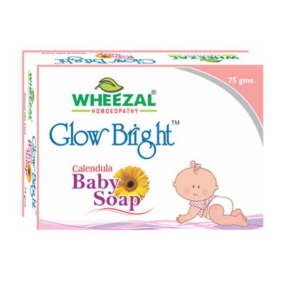 Wheezal Glow Birght Calendula baby Soap (75gm)