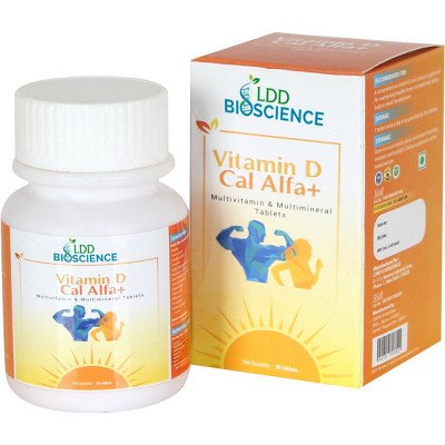 LDD Bioscience Vitamin D Cal Alfa + (60tab)