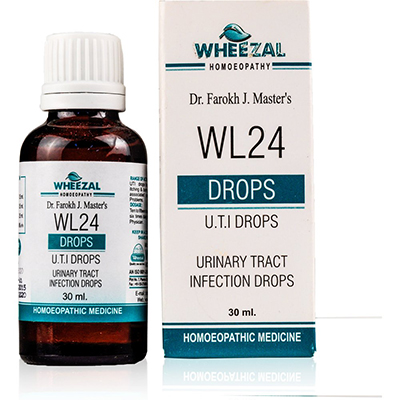 Wheezal WL-24 UTI Drops (30ml)