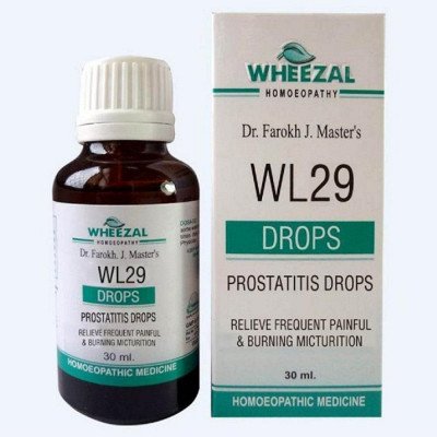 Wheezal WL-29 Prostatitis Drops (30ml)