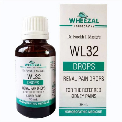 Wheezal WL-32 Renal Pain Drops (30ml)