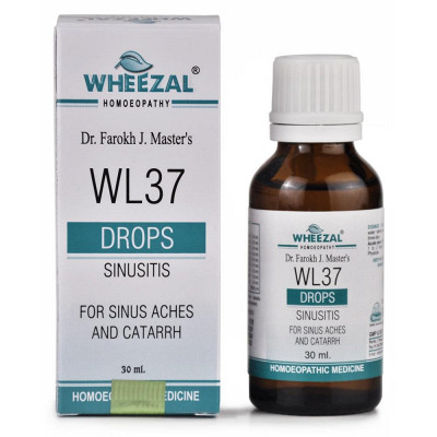 Wheezal WL-37 Sinusitis Drops (30ml)