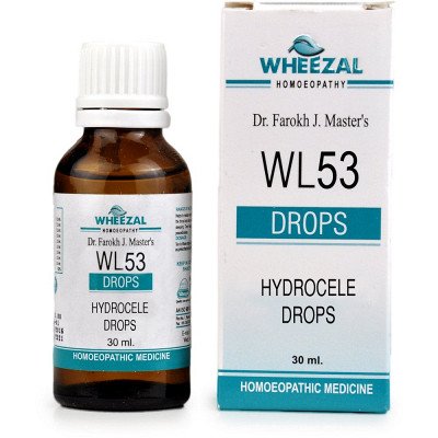 Wheezal WL-53 Hydrocele Drops (30ml)