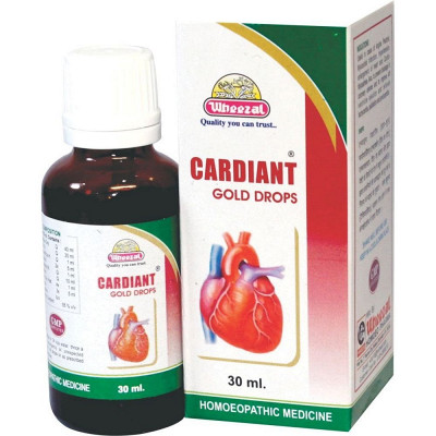 Wheezal Cardiant Gold Drops (30ml)