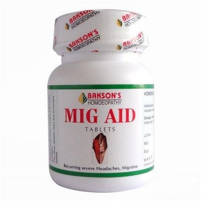 Bakson Mig Aid Tablets (75tab)