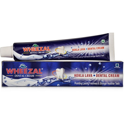 Wheezal Hekla Lava Dental Cream (Tooth Paste) (100g)