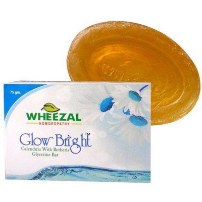 Wheezal Glow Bright Calendula With Berberis Glycerine Bar (75g)