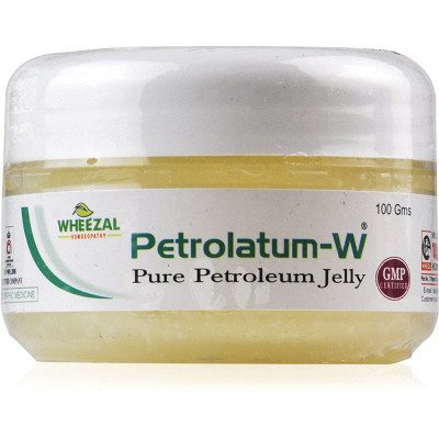 Wheezal Petrolatum-W Pure Petroleum Jelly (100g)