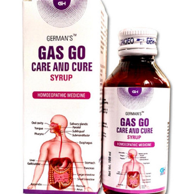German Homeo Care & Cure Gas Go Syrup (100ml)