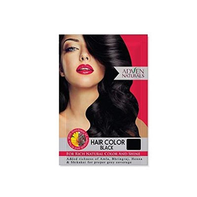 ADVEN NATURALS BLACK HAIR COLOR 30GM