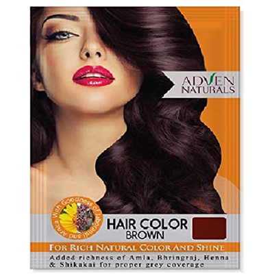 ADVEN NATURALS BROWN HAIR COLOR 30GM