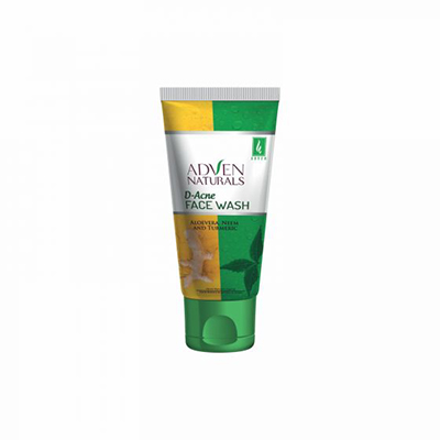 ADVEN NATURALS D-ACNE FACE WASH WITH ALOEVERA, NEEM & TURMERIC