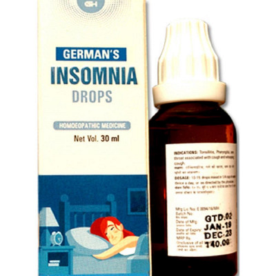 German Homeo Care & Cure Insomnia Drops (30ml)