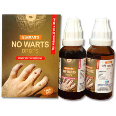 German Homeo Care & Cure No Warts (Twin ) (30ml)