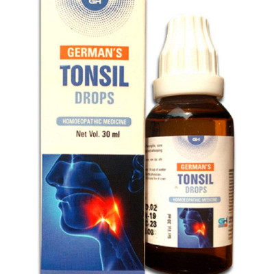 German Homeo Care & Cure Tonsil Drops (30ml)