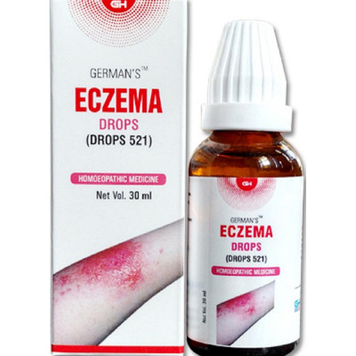 German Homeo Care & Cure Eczema Drops 521 (30ml)
