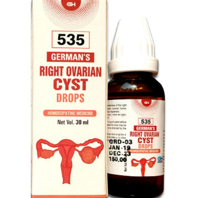 German Homeo Care & Cure Right Ovarian Cyst Drops  (30ml)