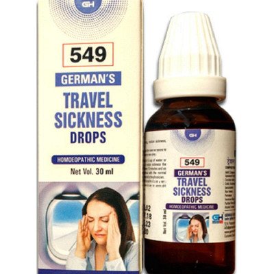 German Homeo Care & Cure Travel Sickness Drops 549 (30ml)