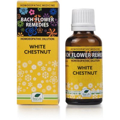 New Life Bach Flower White Chestnut (100ml)