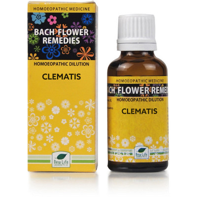 New Life Bach Flower Clematis (100ml)