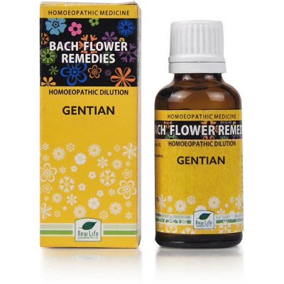 New Life Bach Flower Gentian (100ml)