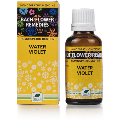 New Life Bach Flower Water Violet (30ml)
