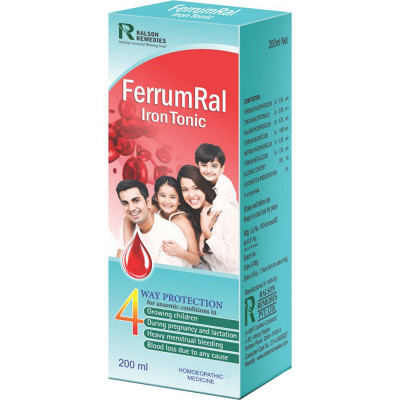 Ralson Remedies Ferrumral Syrup (200ml)