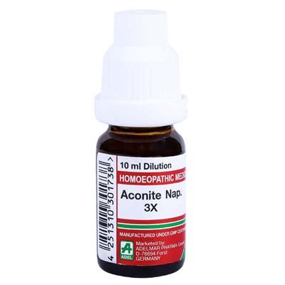 Adel Pekana Aconite Napellus 3X (10ml)